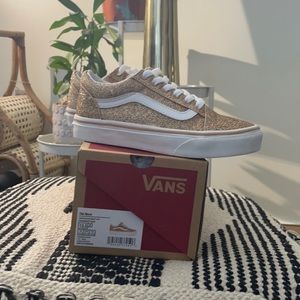 “Old Skool” Glitter Vans children size 13.5